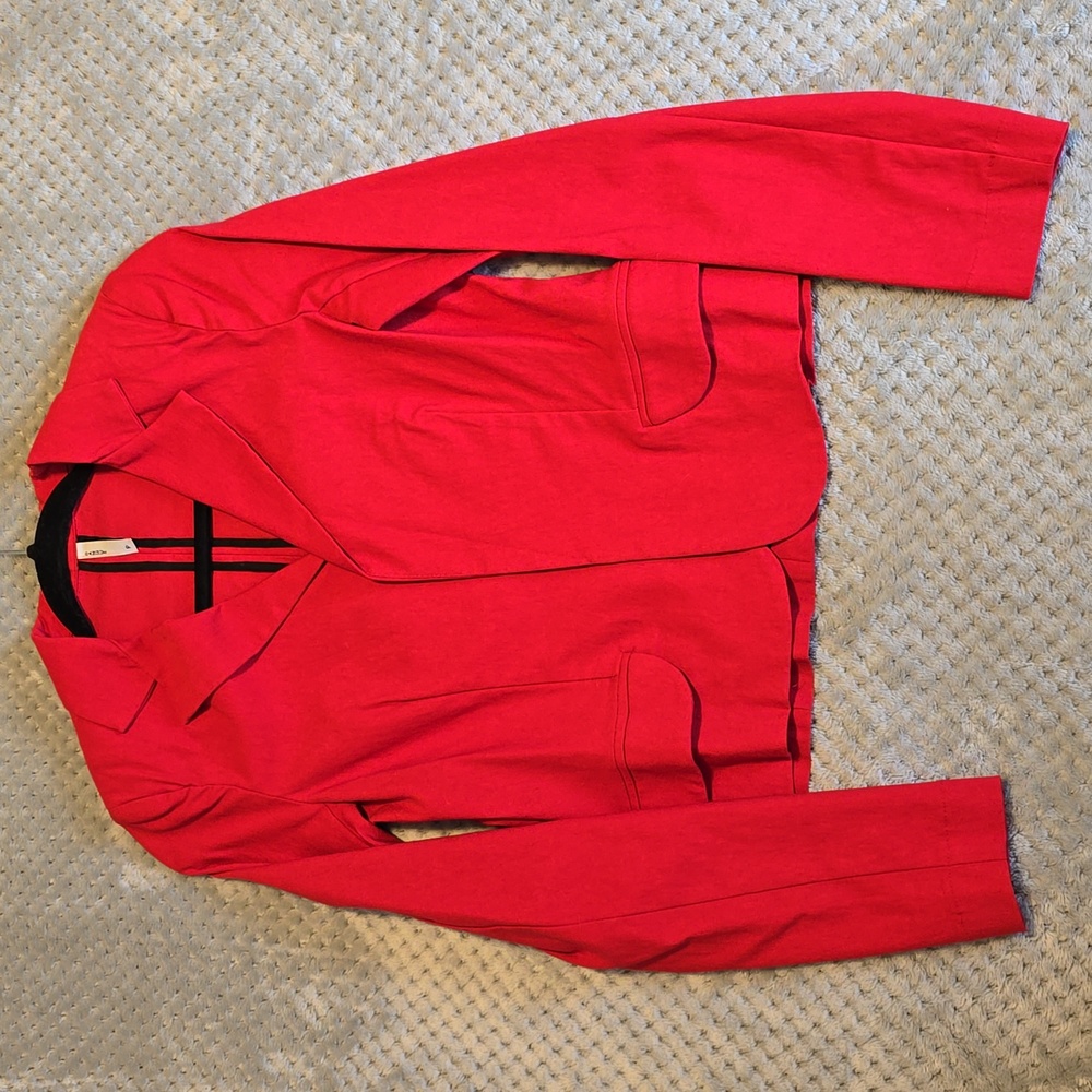 Red Women's Blazer